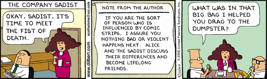 Dilbert Cartoon